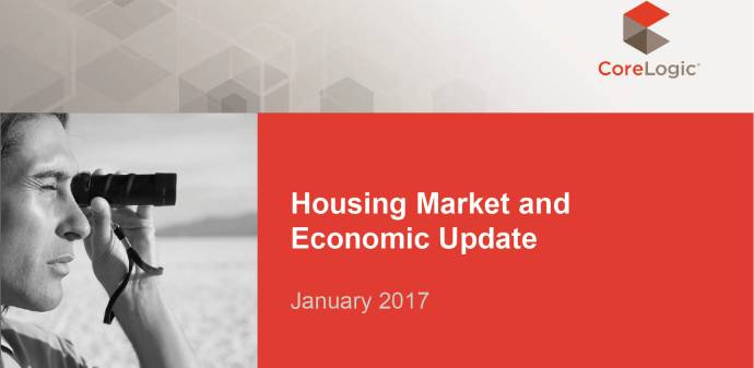 Corelogic Monthly Housing & Economic Chart Pack - January 2017