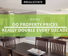 Seeing Double - Do property prices really double every decade?