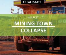 Mining town collapse not reflective of broader market
