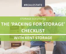 The 'Packing For Storage' Checklist