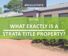 What Exactly Is A Strata Title Property?