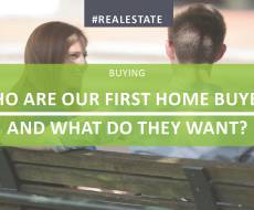 Who Are Our First Home Buyers And What Do They Want?