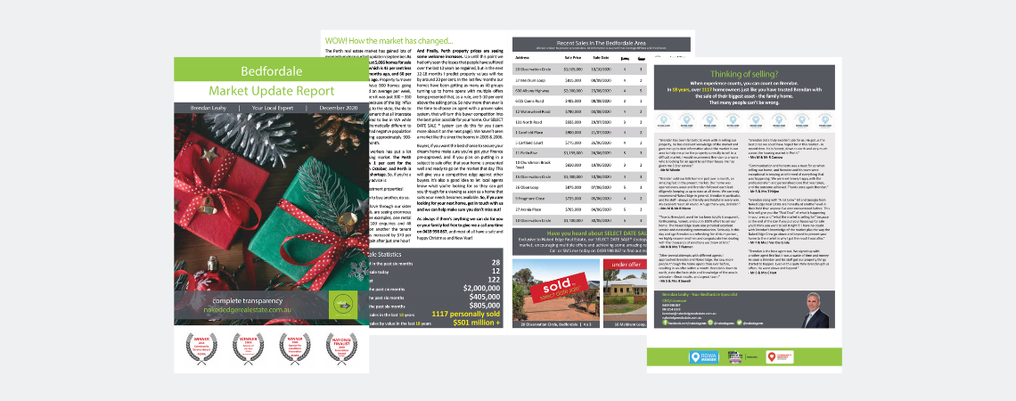 Comparable market update report Perth